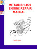 Thumbnail MITSUBISH 4G9 ENGINE REPAIR MANUAL Thumbnail MITSUBISH 4G9 ENGINE REPAIR MANUAL