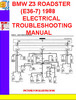 Thumbnail BMW Z3 ROADSTER (E36-7) 1998 ELECTRICAL TROUBLESHOOTING MANU