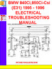 Thumbnail BMW 840Ci,850Ci-Csi (E31) 1994 - 1996 ELECTRICAL TROUBLESHOO