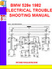 Thumbnail BMW 528e 1982 ELECTRICAL TROUBLESHOOTING MANUAL Thumbnail BMW 528e 1982 ELECTRICAL TROUBLESHOOTING MANUAL