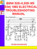 Thumbnail BMW 525i-it,535i M5 (E34) 1991-1992 ELECTRICAL TROUBLESHOOTI Thumbnail BMW 525i-it,535i M5 (E34) 1991-1992 ELECTRICAL TROUBLESHOOTI