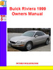 Thumbnail Buick Riviera 1999 Owners Manual