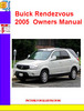 Thumbnail Buick Rendezvous 2005 Owners Manual Thumbnail Buick Rendezvous 2005 Owners Manual