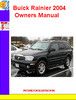 Thumbnail Buick Rainier 2004 Owners Manual Thumbnail Buick Rainier 2004 Owners Manual