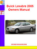 Thumbnail Buick Lesabre 2005 Owners Manual Thumbnail Buick Lesabre 2005 Owners Manual