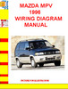 Thumbnail MAZDA MPV 1996 WIRING DIAGRAM MANUAL