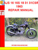 Thumbnail AJS 16 16S 18 31 31CSR 1963 REPAIR MANUAL