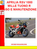 Thumbnail APRILIA RSV 1000 MILLE TUONO R USO E MANUTENZIONE Thumbnail APRILIA RSV 1000 MILLE TUONO R USO E MANUTENZIONE