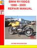 Thumbnail BMW R1150GS 1999 - 2000 REPAIR MANUAL Thumbnail BMW R1150GS 1999 - 2000 REPAIR MANUAL