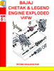 Thumbnail BAJAJ CHETAK & LEGEND ENGINE EXPLODED VIEW Thumbnail BAJAJ CHETAK & LEGEND ENGINE EXPLODED VIEW