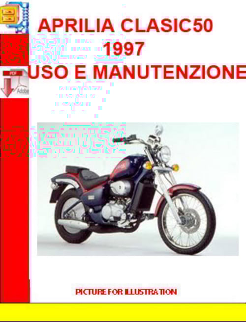 Product picture APRILIA CLASIC125 1997 USO E MANUTENZIONE