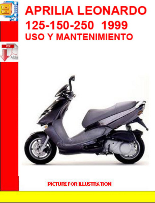 Product picture APRILIA LEONARDO 125-150-250  1999 USO Y MANTENIMIENTO