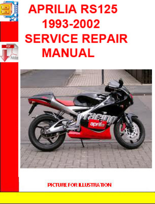 Product picture APRILIA RS125 1993-2002 SERVICE REPAIR MANUAL