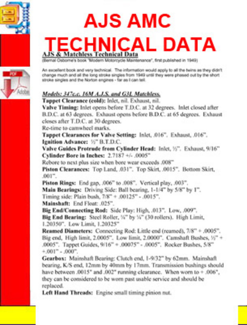 Product picture AJS AMC TECHNICAL DATA