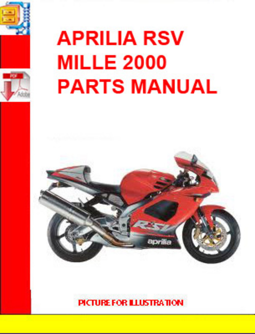 Product picture APRILIA RSV MILLE 2000 PARTS MANUAL