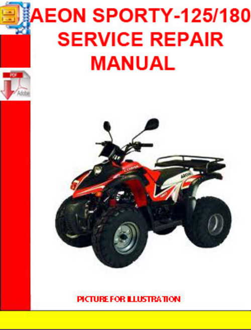 Product picture AEON SPORTY-125-180 SERVICE REPAIR MANUAL