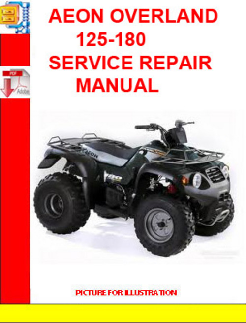 Product picture AEON OVERLAND 125-180 SERVICE REPAIR MANUAL