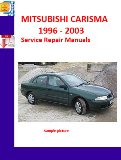 Product picture MITSUBISHI CARISMA 1995 - 2004 SERVICE REPAIR MANUAL, BODY, 