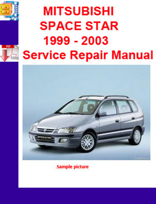 Product picture MITSUBISHI SPACE STAR 1999 - 2003 Service Repair Manual
