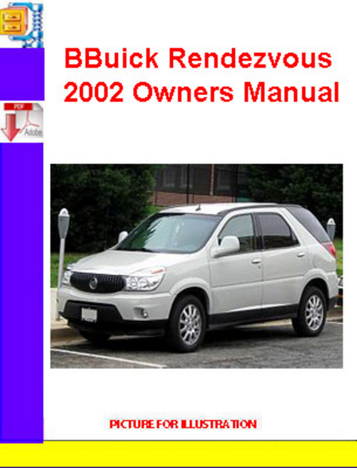 Product picture Buick Rendezvous 2002 Owners Manual