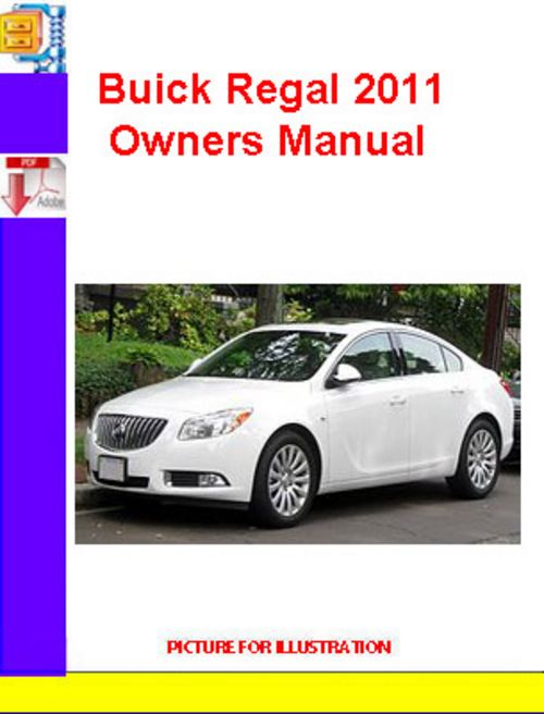 Product picture Buick Regal 2011 Owners Manual