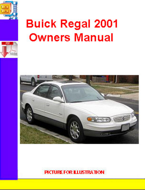 Product picture Buick Regal 2001 Owners Manual