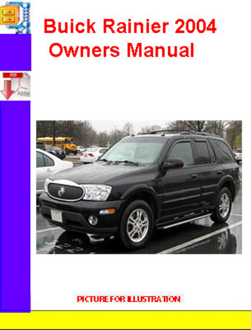 Product picture Buick Rainier 2004 Owners Manual