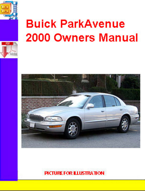 Product picture Buick ParkAvenue 2000 Owners Manual