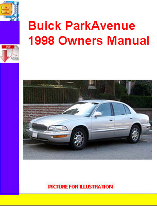 Product picture Buick ParkAvenue 1998 Owners Manual