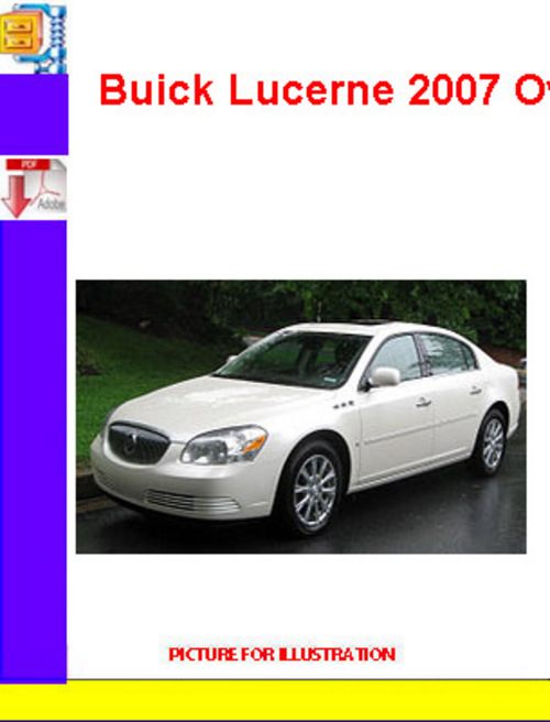 Product picture Buick Lucerne 2007 Owners Manual