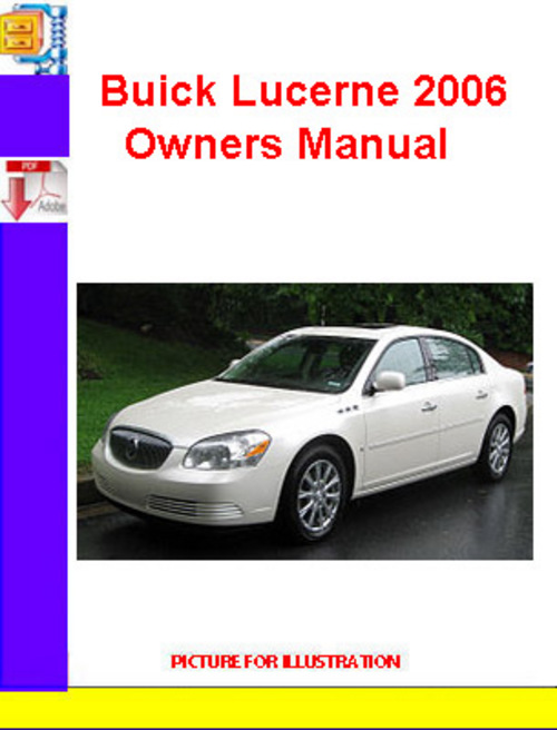 Product picture Buick Lucerne 2006 Owners Manual