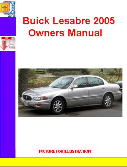 Product picture Buick Lesabre 2005 Owners Manual