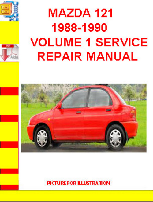 Product picture MAZDA 121 1988-1990 VOLUME 1 SERVICE REPAIR MANUAL