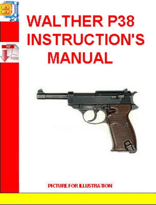 Product picture WALTHER P38 INSTRUCTIONS MANUAL
