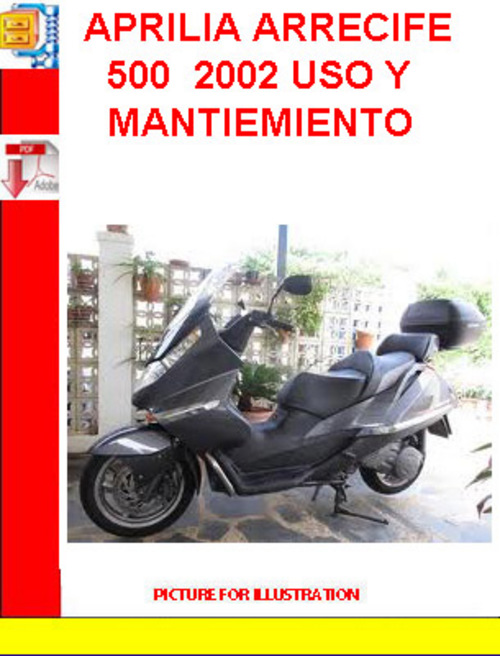 Product picture APRILIA ARRECIFE 500  2002 USO Y MANTIEMIENTO