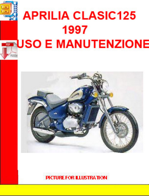 Product picture APRILIA CLASSIC125 1997 USO E MANUTENZIONE