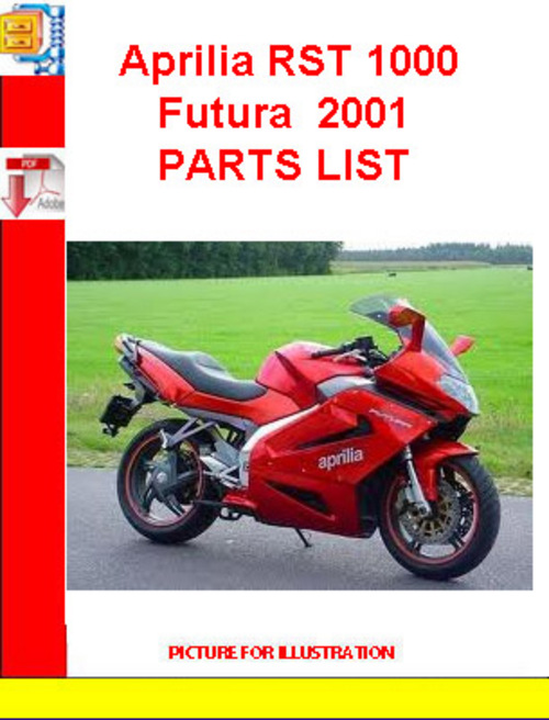 Product picture Aprilia RST 1000 Futura  2001 PARTS LIST