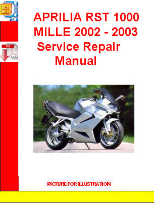 Product picture APRILIA RST 1000 MILLE 2002 - 2003Service Repair Manual