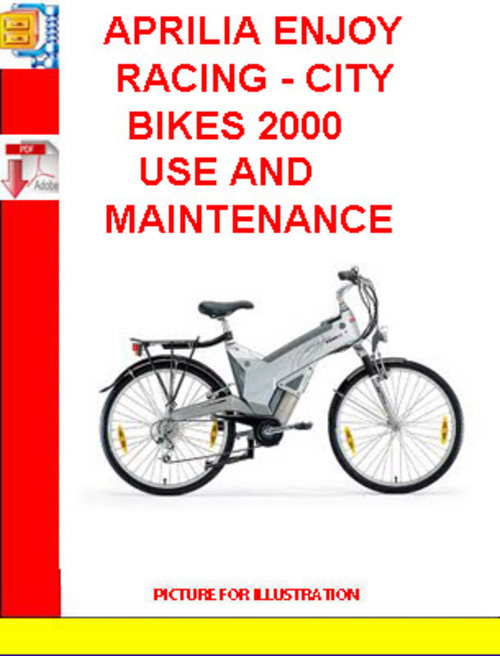 Product picture APRILIA ENJOY RACING - CITY BIKES 2000 USE AND MAINTENANCE