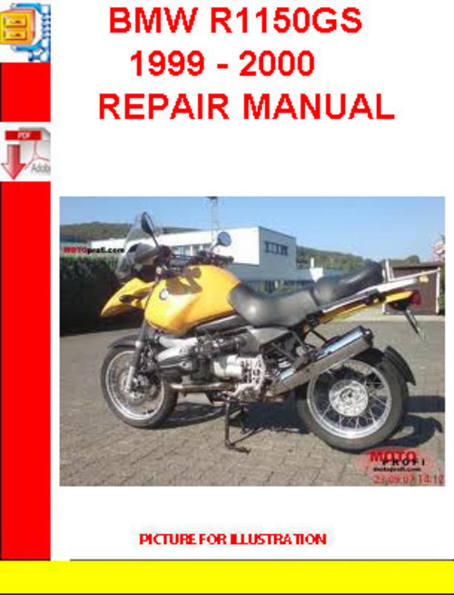 Product picture BMW R1150GS 1999 - 2000 REPAIR MANUAL