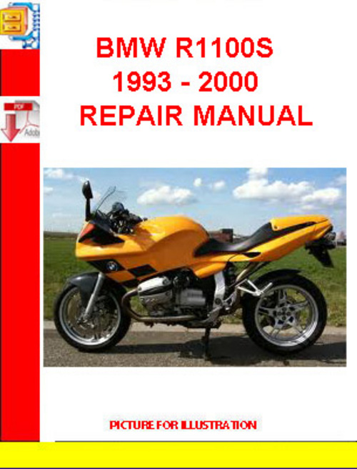 Product picture BMW R1100S 1993 - 2000  REPAIR MANUAL