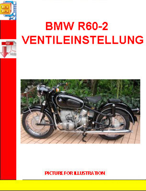 Product picture BMW R60-2 VENTILEINSTELLUNG 