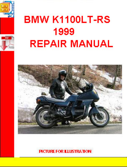 Product picture BMW K1100LT-RS 1999 REPAIR MANUAL