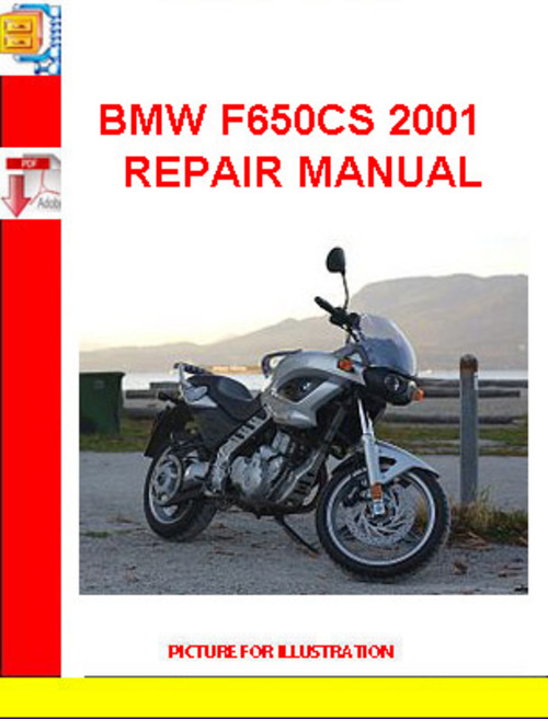 Product picture BMW F650CS 2001 REPAIR MANUAL
