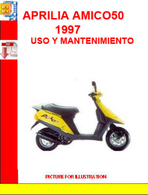Product picture APRILIA AMICO50 1997 USO Y MANTENIMIENTO