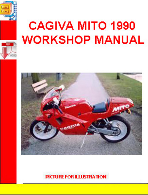 Product picture CAGIVA MITO 1990 WORKSHOP MANUAL