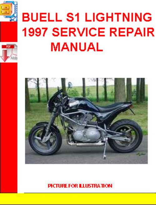 Product picture BUELL S1 LIGHTNING 1997 SERVICE REPAIR MANUAL