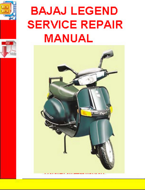 Product picture BAJAJ LEGEND SERVICE REPAIR MANUAL