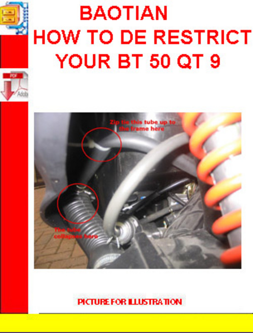 Product picture BAOTIAN HOW TO DE RESTRICT YOUR BT 50 QT 9