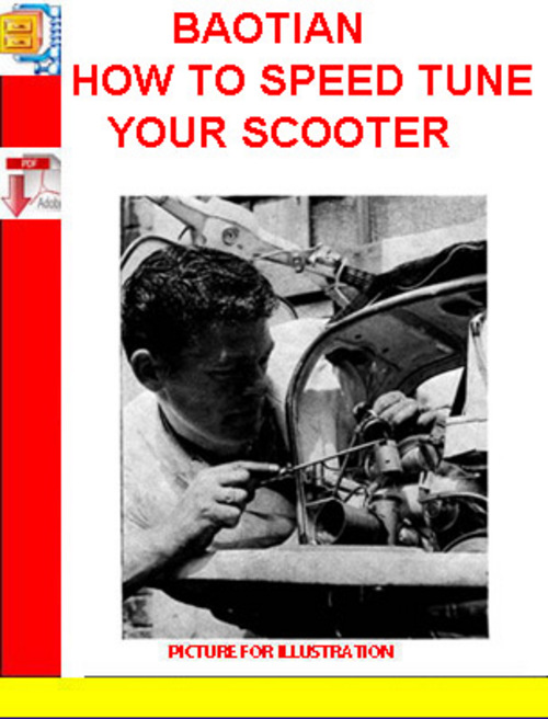 Product picture BAOTIAN HOW TO SPEED TUNE YOUR SCOOTER